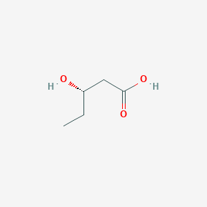 molecular formula C5H10O3 B3387239 (3S)-3-hydroxypentanoic acid CAS No. 79516-59-9