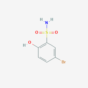 molecular formula C6H6BrNO3S B3387391 5-Bromo-2-hydroxybenzenesulfonamide CAS No. 82020-56-2