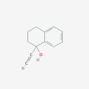 molecular formula C12H12O B3387442 1-Ethynyl-1,2,3,4-tetrahydronaphthalen-1-ol CAS No. 82720-23-8