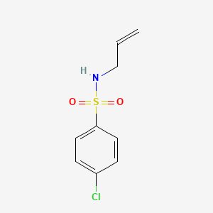 molecular formula C9H10ClNO2S B3387467 N-allyl-4-chlorobenzenesulfonamide CAS No. 830-42-2