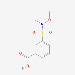 3-[Methoxy(methyl)sulfamoyl]benzoic acid