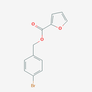 molecular formula C12H9BrO3 B338773 4-Bromobenzyl 2-furoate 