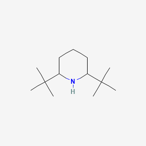 molecular formula C13H27N B3387823 2,6-二叔丁基哌啶 CAS No. 85237-75-8