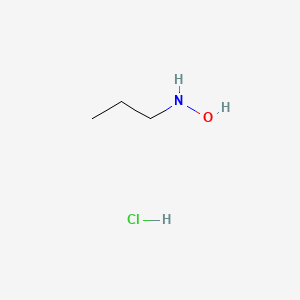 molecular formula C3H10ClNO B3387858 N-propylhydroxylamine hydrochloride CAS No. 85264-32-0
