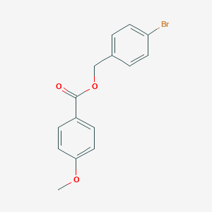 molecular formula C15H13BrO3 B338810 4-Bromobenzyl 4-methoxybenzoate 