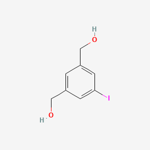 B3388104 [3-(Hydroxymethyl)-5-iodophenyl]methanol CAS No. 859238-49-6