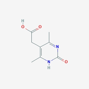 2-(2-Hydroxy-4,6-dimethylpyrimidin-5-yl)acetic acid