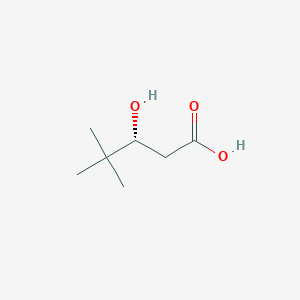 molecular formula C7H14O3 B3388422 (3R)-3-Hydroxy-4,4-dimethylpentanoic acid CAS No. 87391-94-4