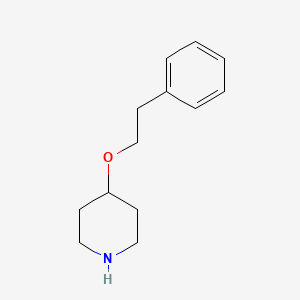 molecular formula C13H19NO B3388636 4-(2-Phenylethoxy)piperidine CAS No. 883547-14-6