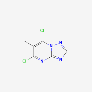 5,7-Dichloro-6-methyl-[1,2,4]triazolo[1,5-a]pyrimidine