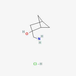 Bicyclo[2.1.1]hexan-2-ol, 2-(aminomethyl)-, hydrochloride