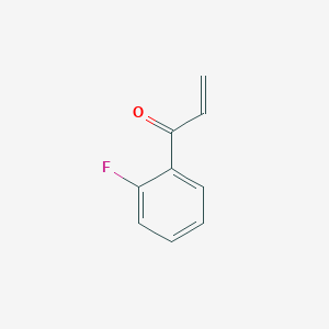 molecular formula C9H7FO B3388894 1-(2-Fluorophenyl)prop-2-en-1-one CAS No. 89638-21-1