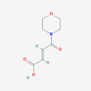 molecular formula C8H11NO4 B3388965 (2E)-4-(morpholin-4-yl)-4-oxobut-2-enoic acid CAS No. 90090-50-9