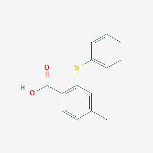 4-Methyl-2-(phenylsulfanyl)benzoic acid