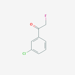 m-Chloro-alpha-fluoroacetophenone