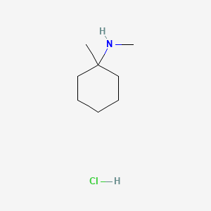 Cyclohexylamine, N,1-dimethyl-, hydrochloride