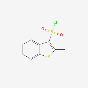 2-Methyl-1-benzothiophene-3-sulfonyl chloride