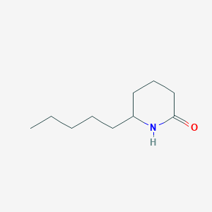 6-Pentylpiperidin-2-one