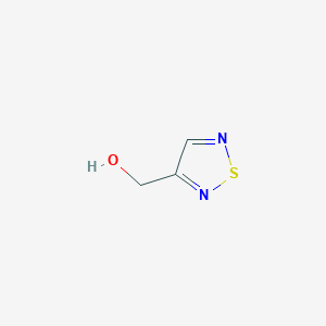 molecular formula C3H4N2OS B3389046 1,2,5-Thiadiazol-3-ylmethanol CAS No. 90507-33-8
