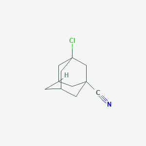 molecular formula C11H14ClN B3389073 3-Chloroadamantane-1-carbonitrile CAS No. 90812-27-4