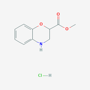 methyl 3,4-dihydro-2H-1,4-benzoxazine-2-carboxylate hydrochloride