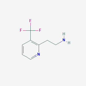 2-[3-(Trifluoromethyl)pyridin-2-yl]ethan-1-amine
