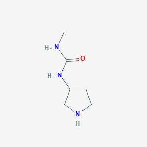 3-Methyl-1-(pyrrolidin-3-yl)urea