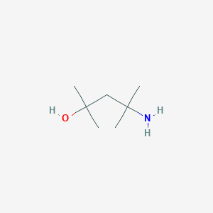 molecular formula C7H17NO B3389170 4-氨基-2,4-二甲基戊醇 CAS No. 91875-44-4
