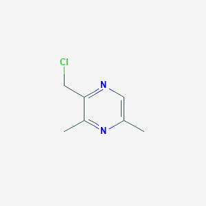 molecular formula C7H9ClN2 B3389242 2-(Chloromethyl)-3,5-dimethylpyrazine CAS No. 921040-02-0