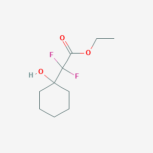 Ethyl 2,2-difluoro-2-(1-hydroxycyclohexyl)acetate
