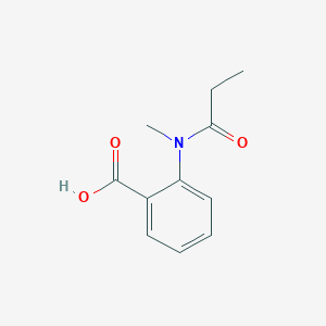 2-(N-methylpropanamido)benzoic acid