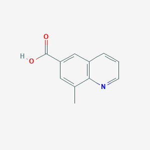 molecular formula C11H9NO2 B3389386 8-Methylquinoline-6-carboxylic acid CAS No. 926217-76-7