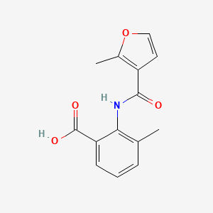 3-Methyl-2-(2-methylfuran-3-amido)benzoic acid