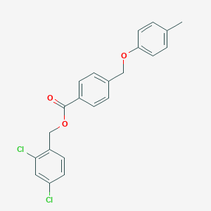 2,4-Dichlorobenzyl 4-[(4-methylphenoxy)methyl]benzoate