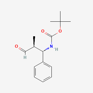 (2S,3S)-3-(Boc-amino)-2-methyl-3-phenylpropanaldehyde
