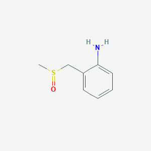 2-(Methanesulfinylmethyl)aniline