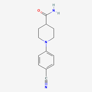 1-(4-Cyanophenyl)piperidine-4-carboxamide