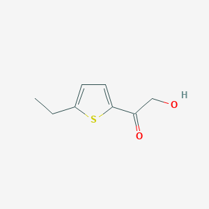 molecular formula C8H10O2S B3389536 1-(5-Ethylthien-2-yl)-2-hydroxyethanone CAS No. 927802-96-8