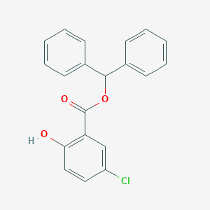 molecular formula C20H15ClO3 B338954 Benzhydryl 5-chloro-2-hydroxybenzoate 