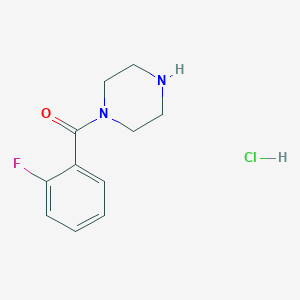 1-[(2-Fluorophenyl)carbonyl]piperazine hydrochloride