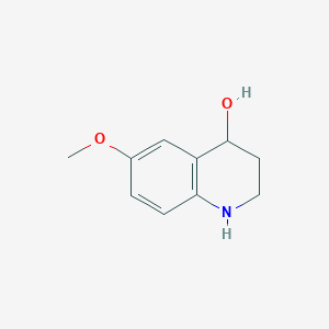molecular formula C10H13NO2 B3389785 6-Methoxy-1,2,3,4-tetrahydroquinolin-4-ol CAS No. 937691-90-2