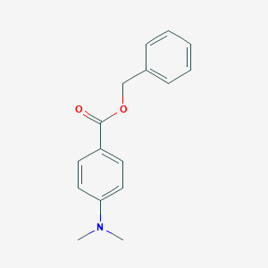 molecular formula C16H17NO2 B338997 苯甲酸苄酯-4-(二甲氨基) 