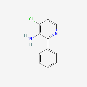 molecular formula C11H9ClN2 B3390009 4-Chloro-2-phenylpyridin-3-amine CAS No. 950192-61-7