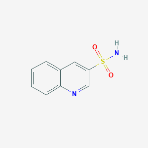molecular formula C9H8N2O2S B3390043 Quinoline-3-sulfonamide CAS No. 952651-46-6