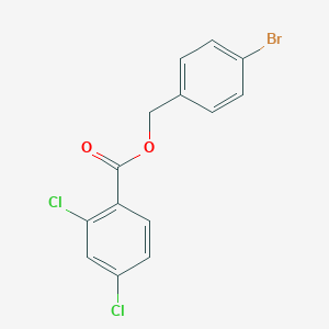 molecular formula C14H9BrCl2O2 B339008 4-Bromobenzyl 2,4-dichlorobenzoate 