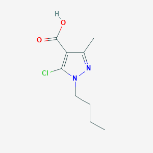 1-butyl-5-chloro-3-methyl-1H-pyrazole-4-carboxylic acid