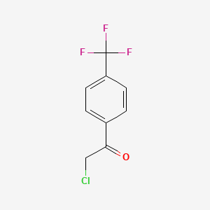 molecular formula C9H6ClF3O B3390296 2-Chloro-1-[4-(trifluoromethyl)phenyl]ethan-1-one CAS No. 95727-89-2