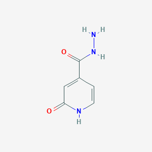 molecular formula C6H7N3O2 B3390380 2-氧代-1,2-二氢吡啶-4-碳酰肼 CAS No. 98140-91-1