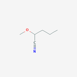 molecular formula C6H11NO B3390414 2-Methoxypentanenitrile CAS No. 98548-71-1