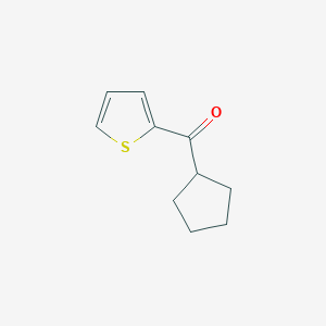 molecular formula C10H12OS B3390449 Cyclopentyl(thiophen-2-yl)methanone CAS No. 99186-05-7